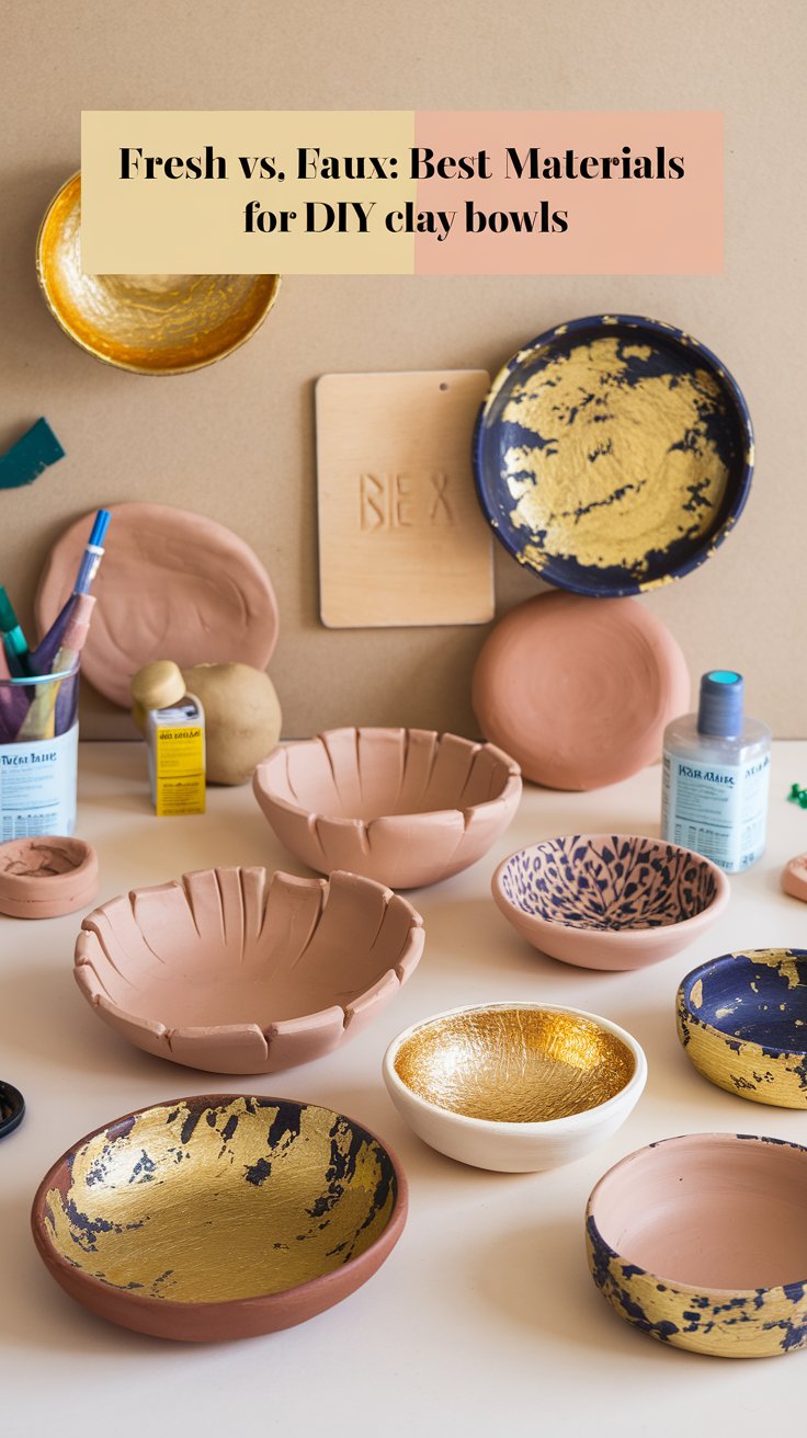 Are you team marbled, team gold leaf, or a boho floral fan? Whatever your style, making your own handmade clay trinket dish is a fun, creative way to add a personal touch to your home decor.